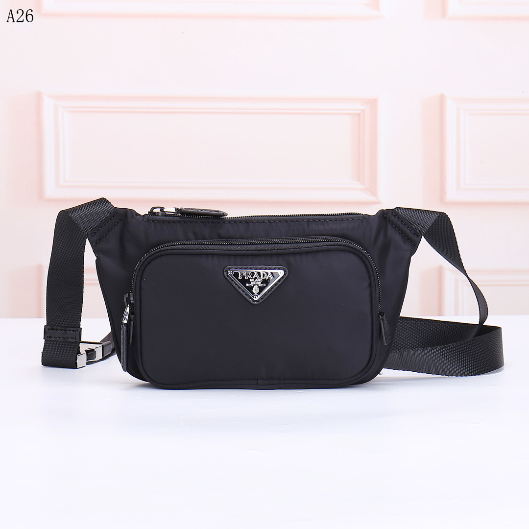 Pr4da Nylon Crossbody Bag #1247