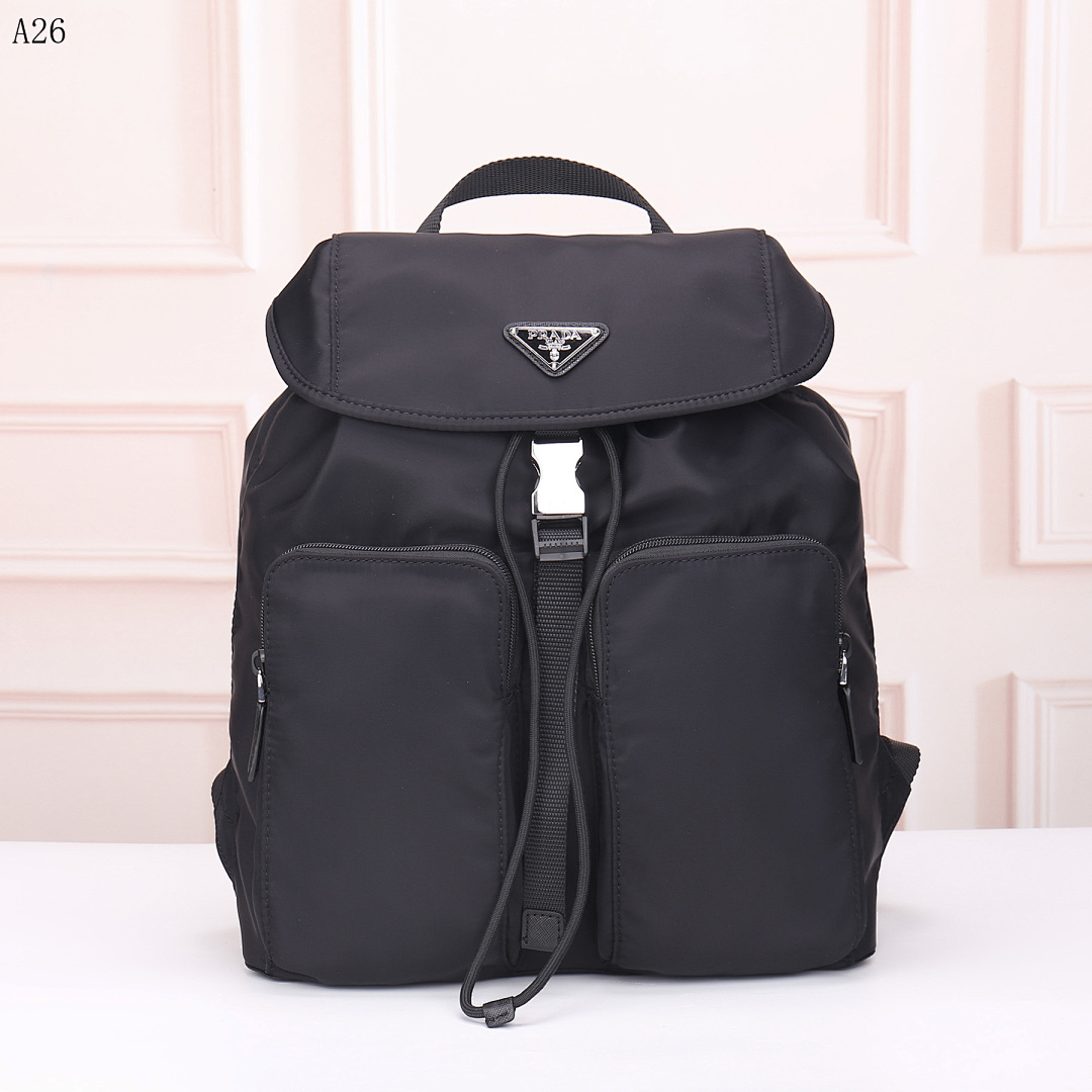 Pr4da Nylon Backpack A26 #1298