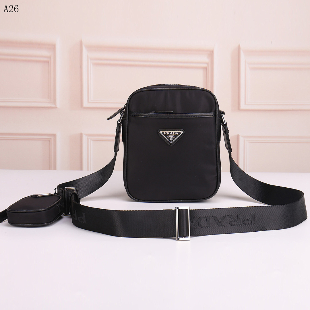 Pr4da Nylon Crossbody Bag #1295