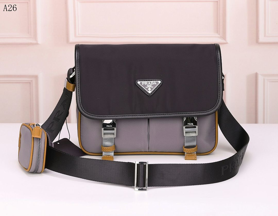 Pr4da A26 Nylon Crossbody Bag #3466