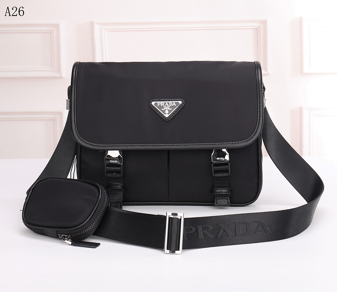 Pr4da A26 Nylon Crossbody Bag #1290