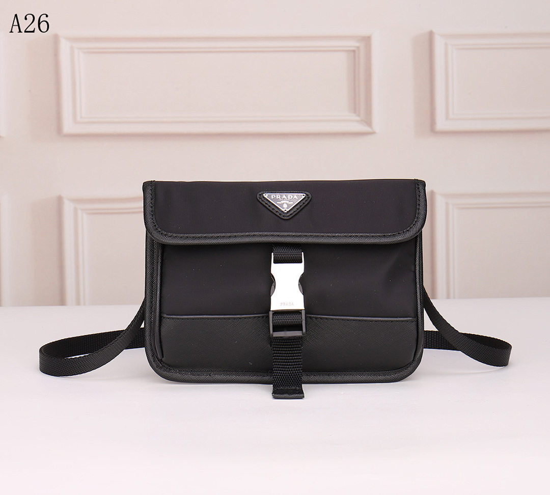Pr4da Nylon Crossbody Bag #1244