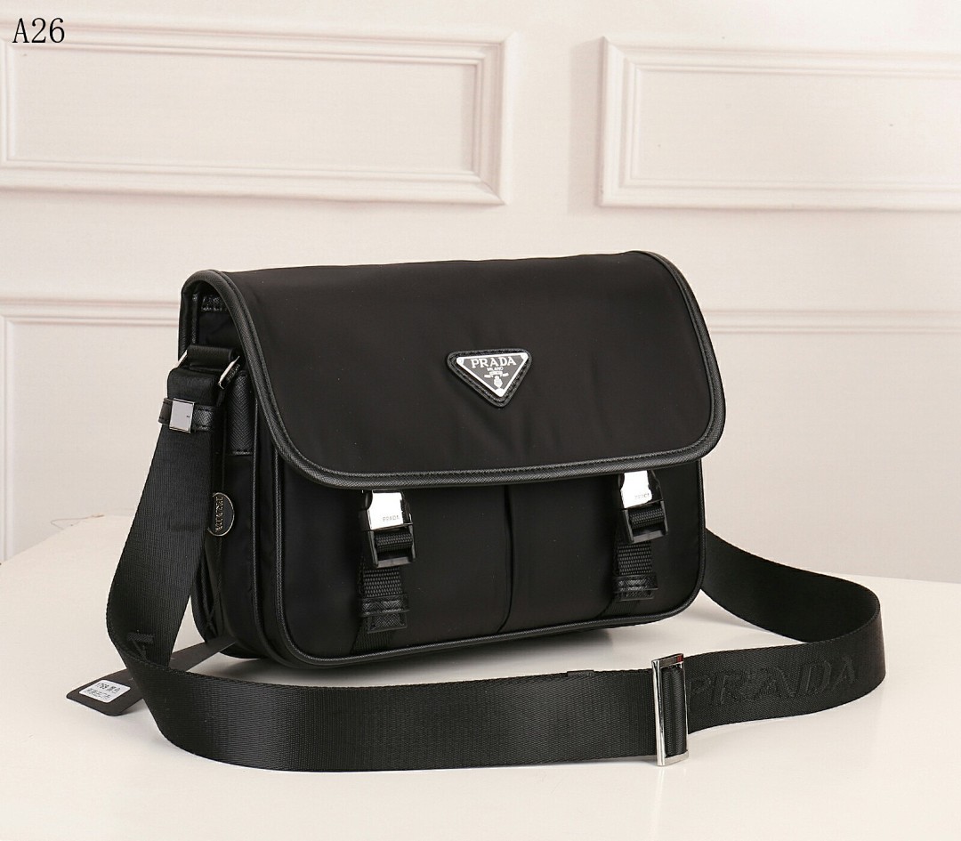 Pr4da Nylon Messenger Bag #1241