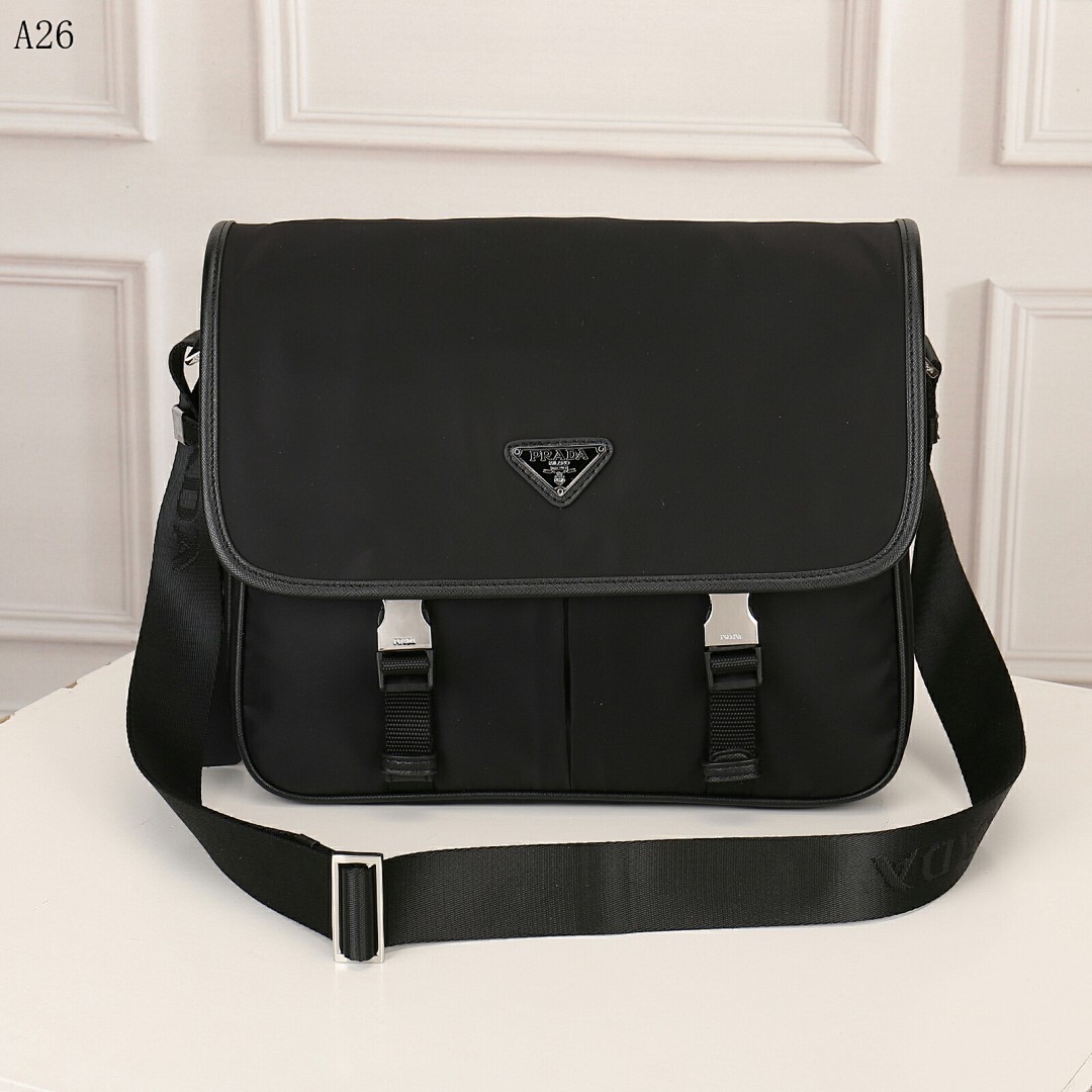 Pr4da Nylon Messenger Bag #1240