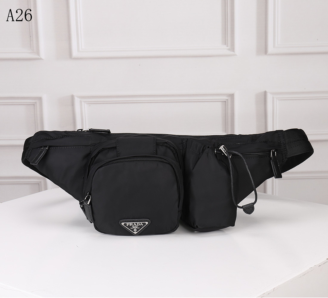 Pr4da A26 Nylon Waist Bag #1280