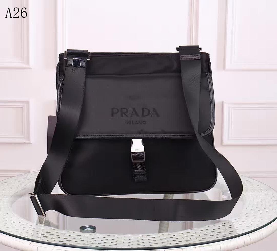 Pr4da A26 Nylon Crossbody Bag #3462