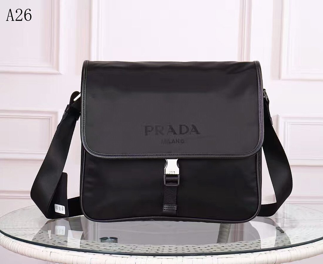 Pr4da A26 Nylon Messenger Bag #1265