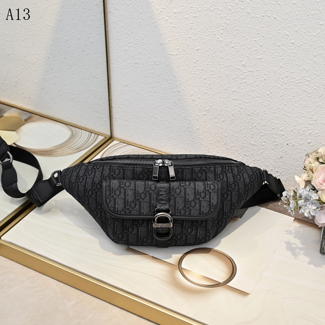 Diiior + A13 + Oblique Belt Bag #3478