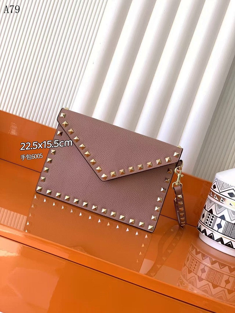 Valentiino + A79 + Rockstud Envelope Clutch #5245 1 Valentiino + A79 + Rockstud Envelope Clutch #5245