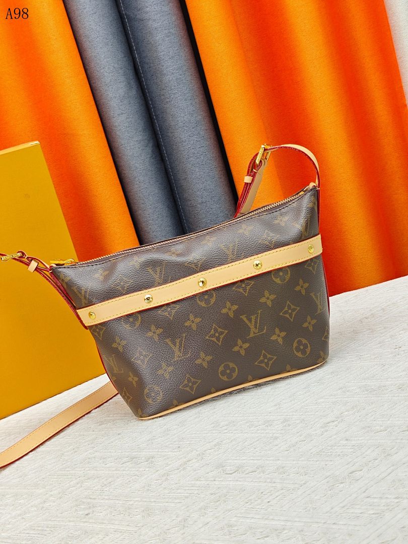 LVutton + A98 + Monogram Crossbody Bag #4637