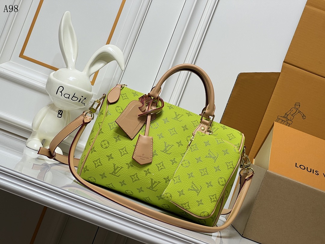 LVutton x Yayoi Kusama Monogram Canvas Speedy Bag #1153