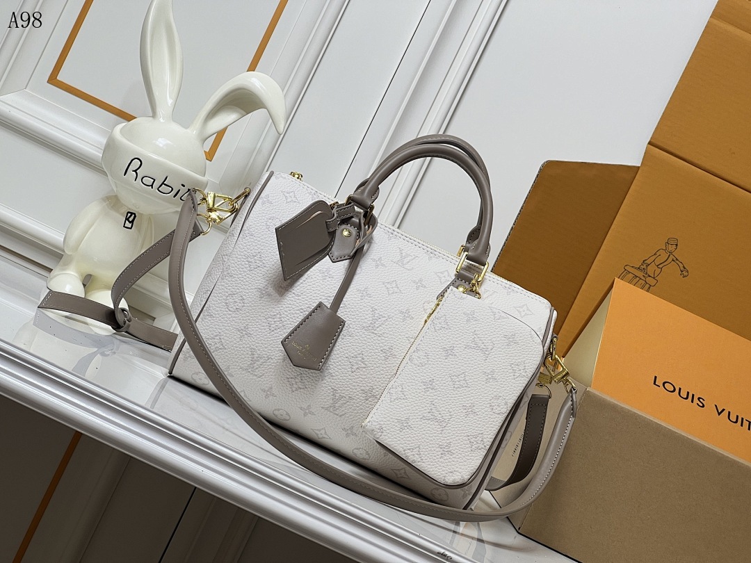 LVutton + Speedy 25 + Monogram Canvas Handbag #1152 1 LVutton + Speedy 25 + Monogram Canvas Handbag #1152