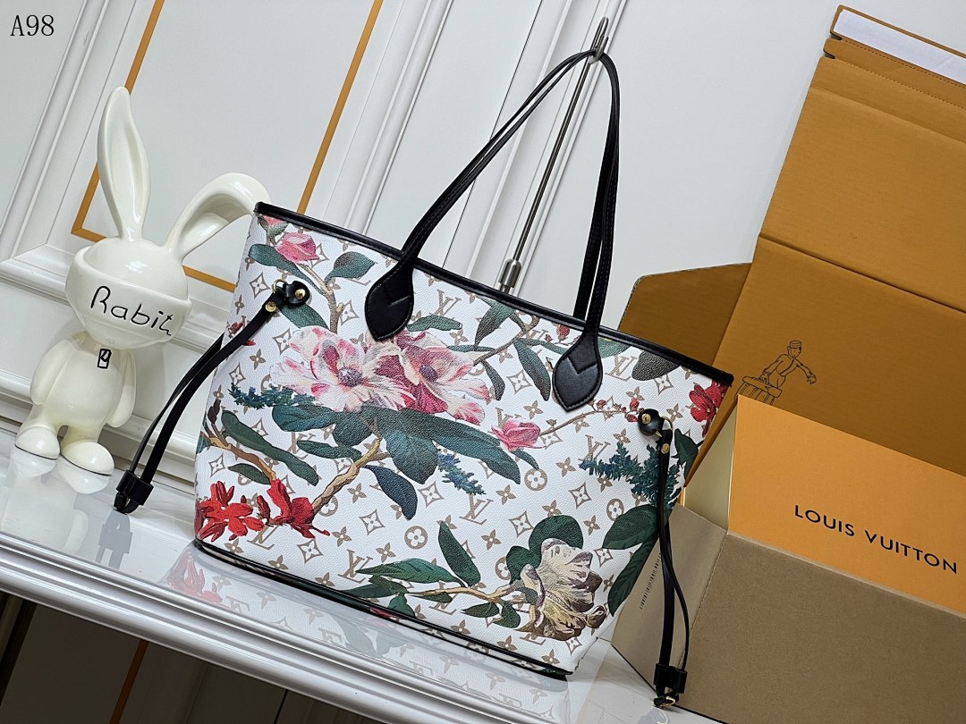 LVutton x Yayoi Kusama Limited Edition Neverfull GM #1128