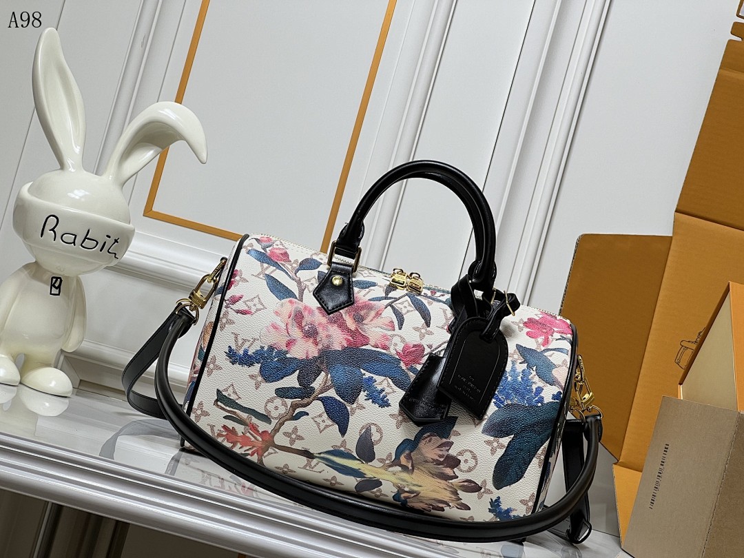 LVutton x Yayoi Kusama – Monogram Multicolore Flower Bag #1124