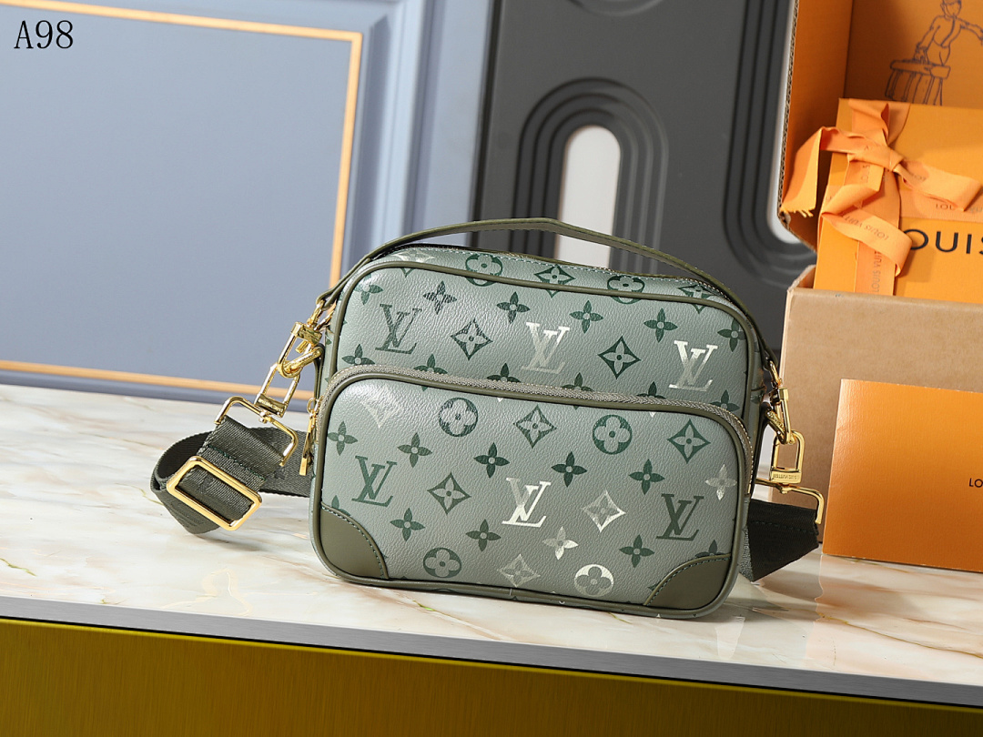 LVutton x Monogram Canvas Crossbody Bag #1091 1 LVutton x Monogram Canvas Crossbody Bag #1091