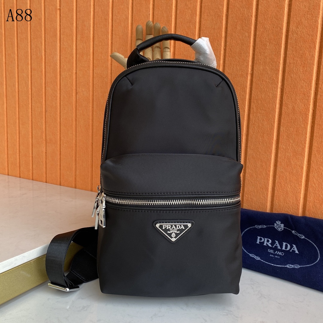 Pr4da A88 Nylon Backpack #6310