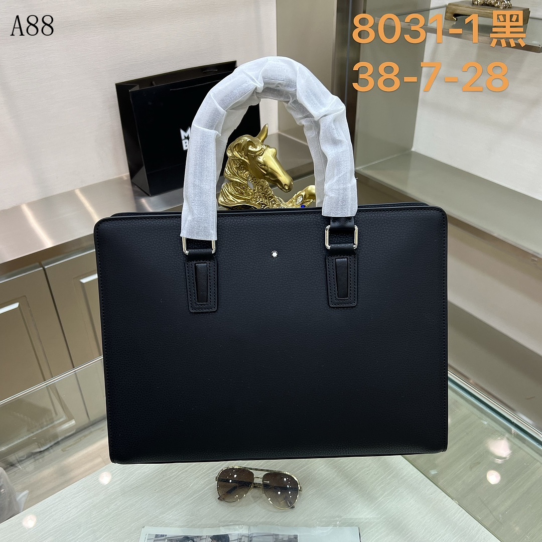 A88 8031-1 Black Business Briefcase #6283