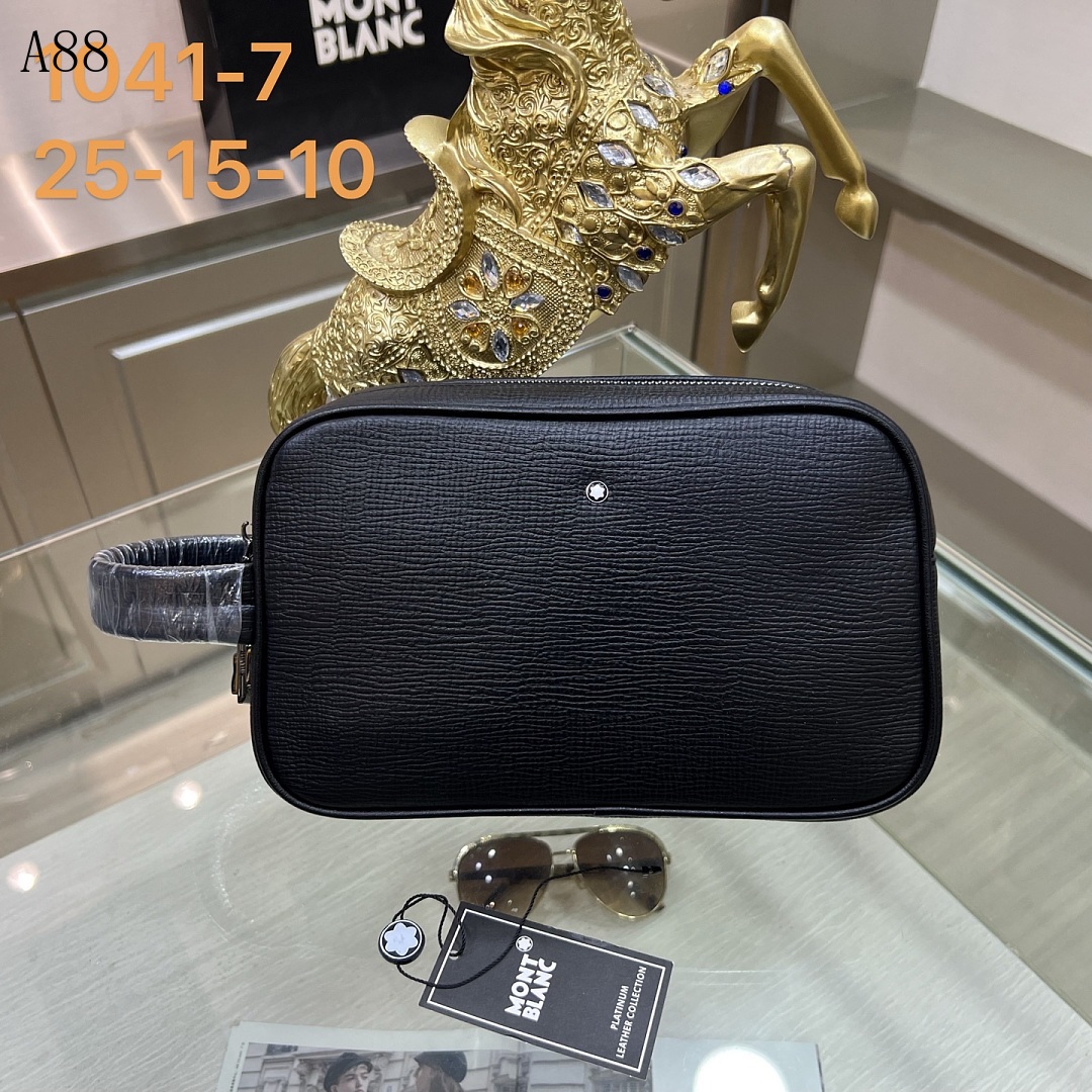 Montblanc + 1041-7 + Travel Toiletry Bag #6299