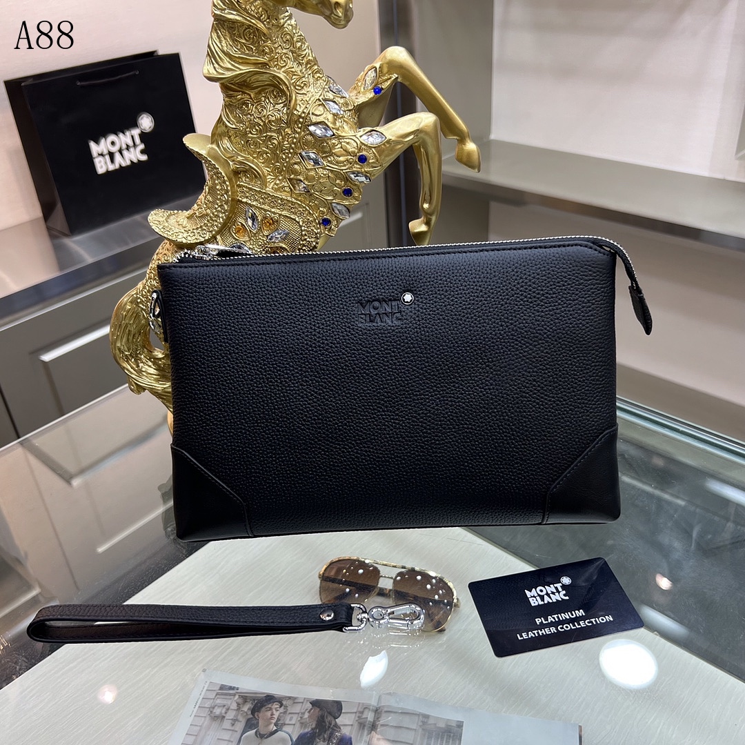 Montblanc + A88 + Leather Clutch #6410