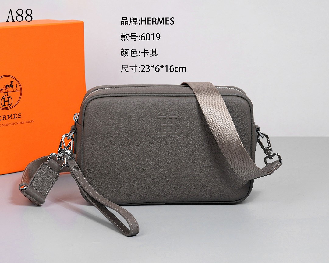 HERMES 6019 Crossbody Bag #6254