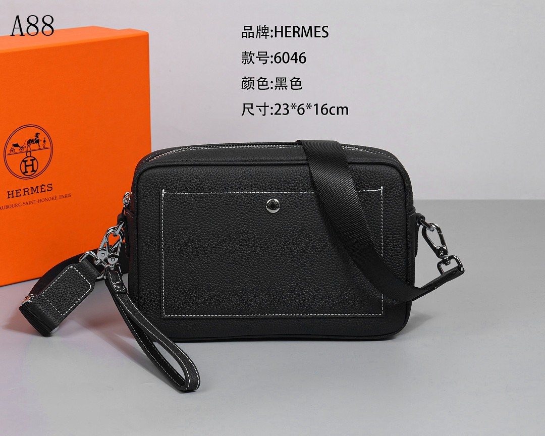 HERMES 6046 Crossbody Bag #6280