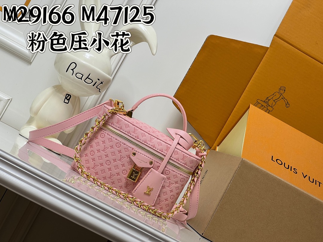 LVutton M29166 M47125 Pink Monogram Empreinte Bag #4767