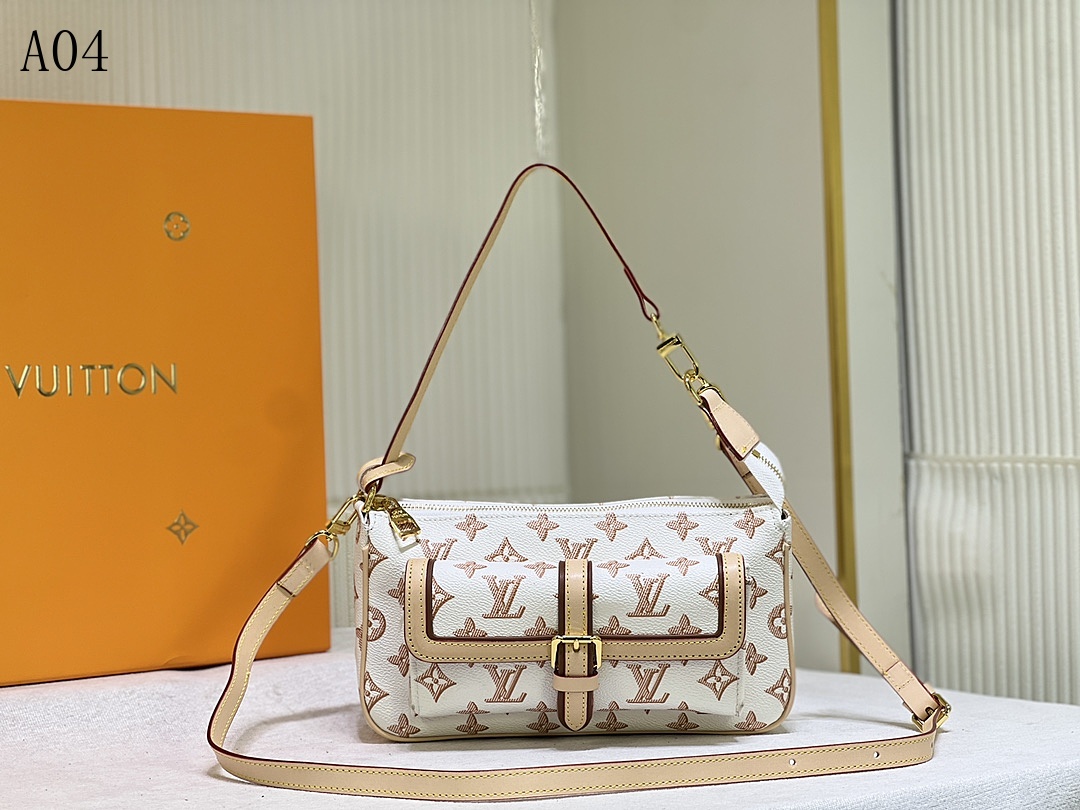 LVutton A04 Monogram Canvas Crossbody Bag #3657