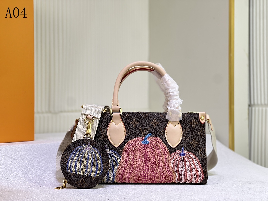 LVutton x Yayoi Kusama – Limited Edition Pumpkin Mini Bag #4013