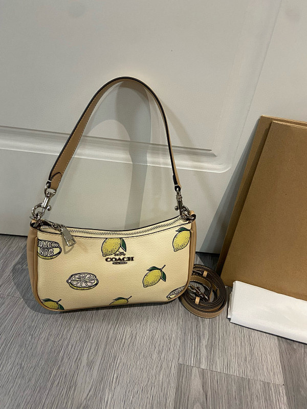 Coacch 2525 Lemon Print Shoulder Bag - premium bag at SunToteBag
