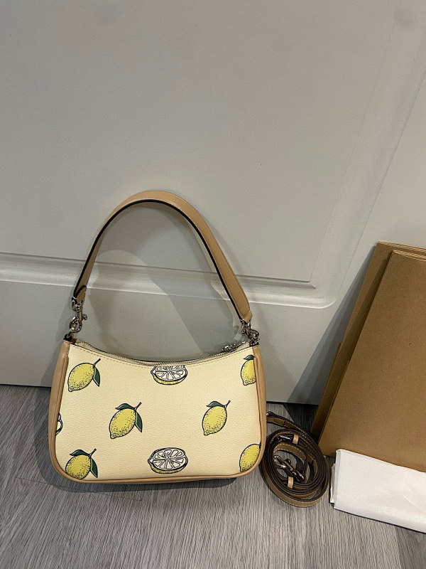 Coacch CAL21 Lemon Print Shoulder Bag - premium bag at SunToteBag