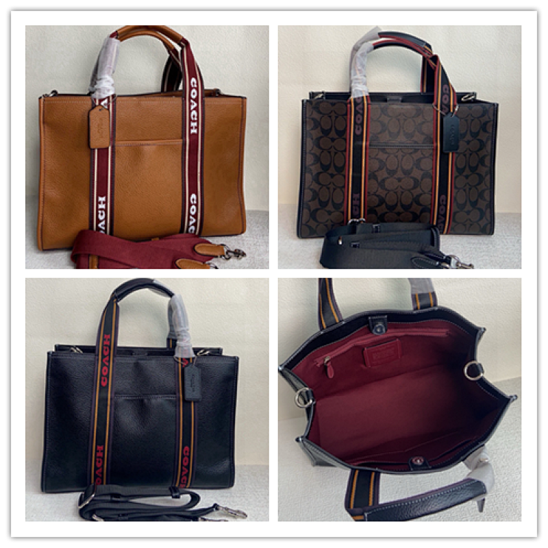 Coacch CN058 SMITH Tote Bag Classic Logo Leather Tote - premium bag at SunToteBag