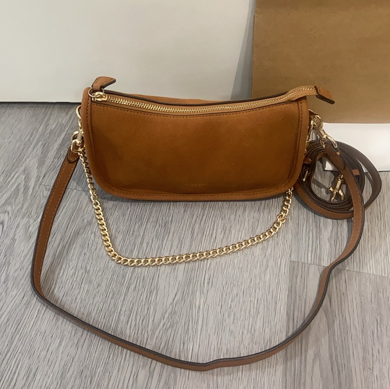 Coacch CCC37 Vintage Brown Mini Crossbody Bag