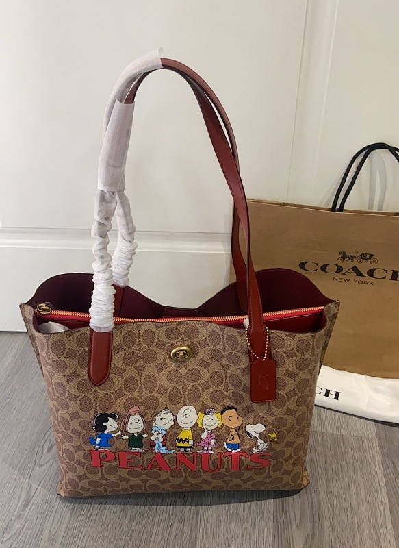 Coacch CBF73 Peanuts 75th Anniversary Tote Bag