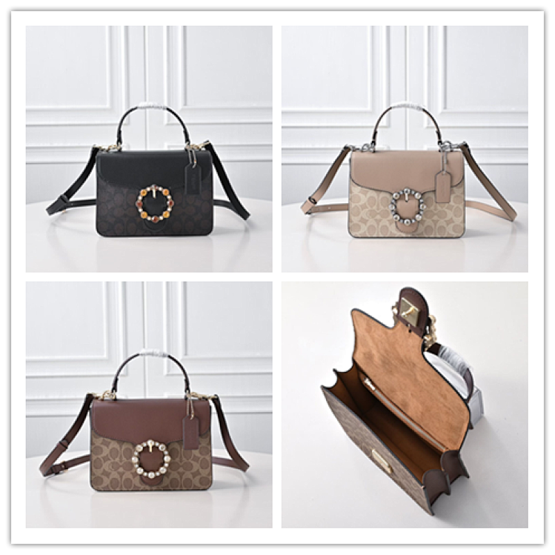 Coacch CCE22 Courtney Signature Leather Crossbody Bag