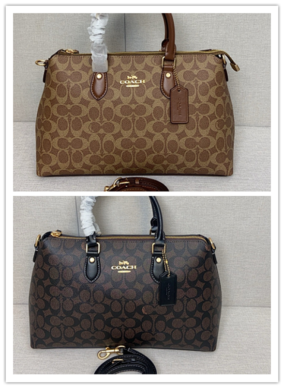 Coacch CR157 Signature Print Shoulder Tote Bag