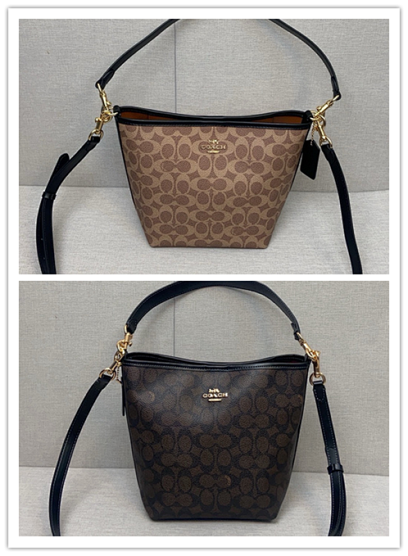 Coacch CT800 City Tote Bag with Signature Print and Adjustable Strap