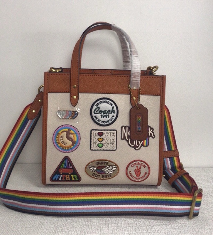 Coacch CA138 Field Tote with Limited Edition Patches