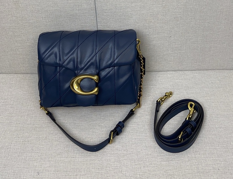 Coacch CW629 Square Tabby20 Quilted Leather Crossbody Bag