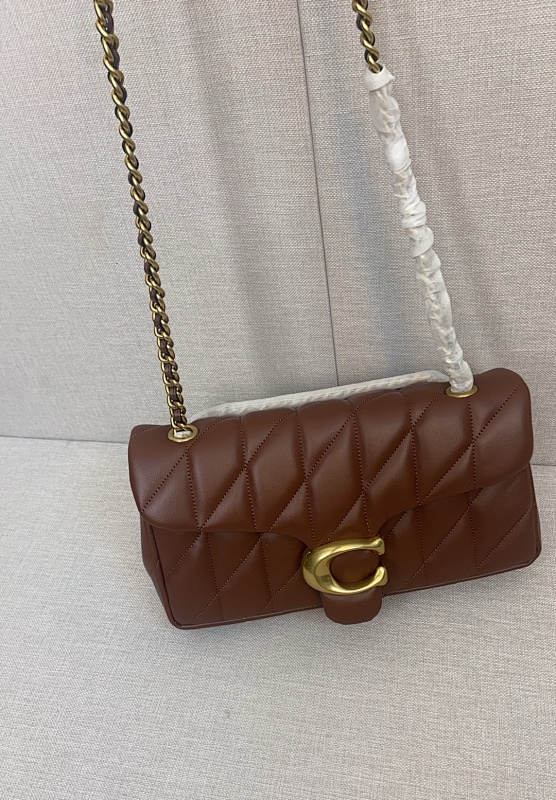 Coacch CP150 Quilted Tabby Leather Shoulder Bag