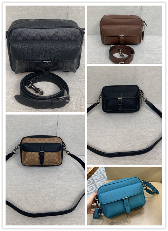 Coacch CW217 Warner Crossbody Bag in Signature Canvas and Leather