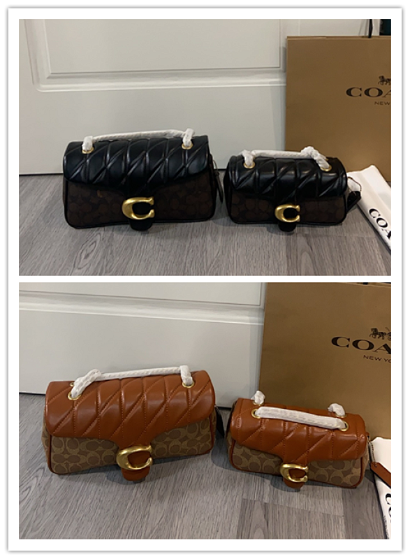 Coacch CY815 Tabby Quilted Shoulder Bag with Chain