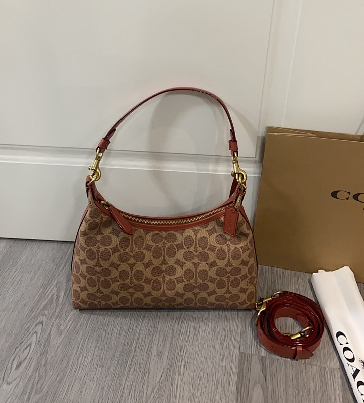 Coacch 2525 Juliet Signature Caramel Shoulder Bag