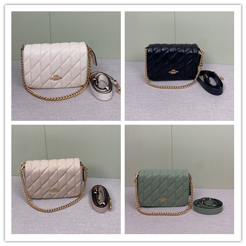 Coacch CY663 Quinn Quilted Crossbody Bag