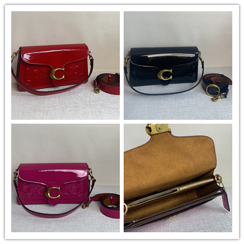 Coacch CM554 Tabby Patent Leather Crossbody Bag - 1 Coacch CM554 Tabby Patent Leather Crossbody Bag