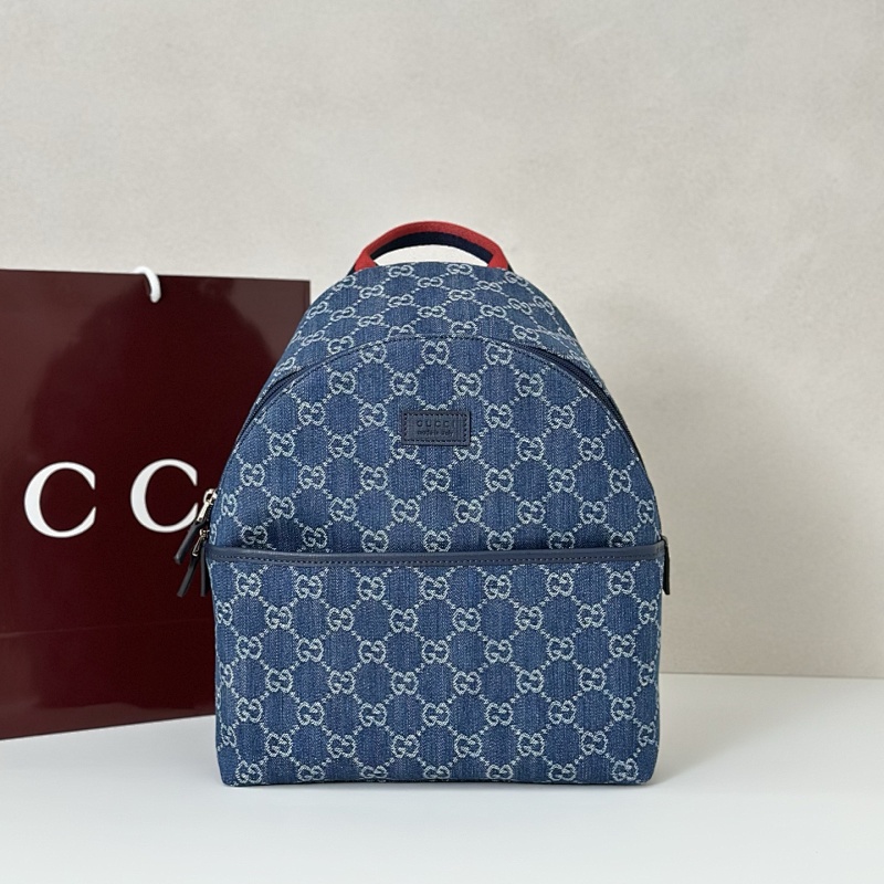 Coacch 782708 Blue Denim Backpack with Signature Pattern