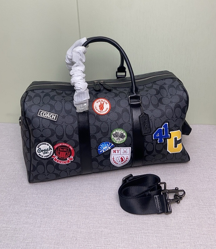 Coacch CY829 Venturer Duffel Bag with Patch Design