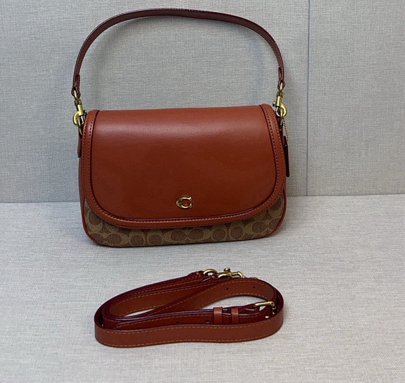 Coacch Cv758 Amelia Leather Shoulder Bag