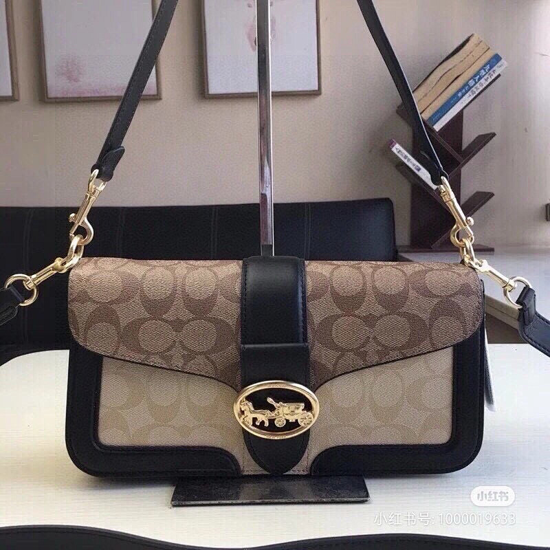 Coacch 5509 Georgie Signature Canvas Crossbody Bag
