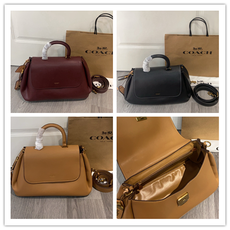 Coacch CCC39 Rogue Leather Satchel Handbag