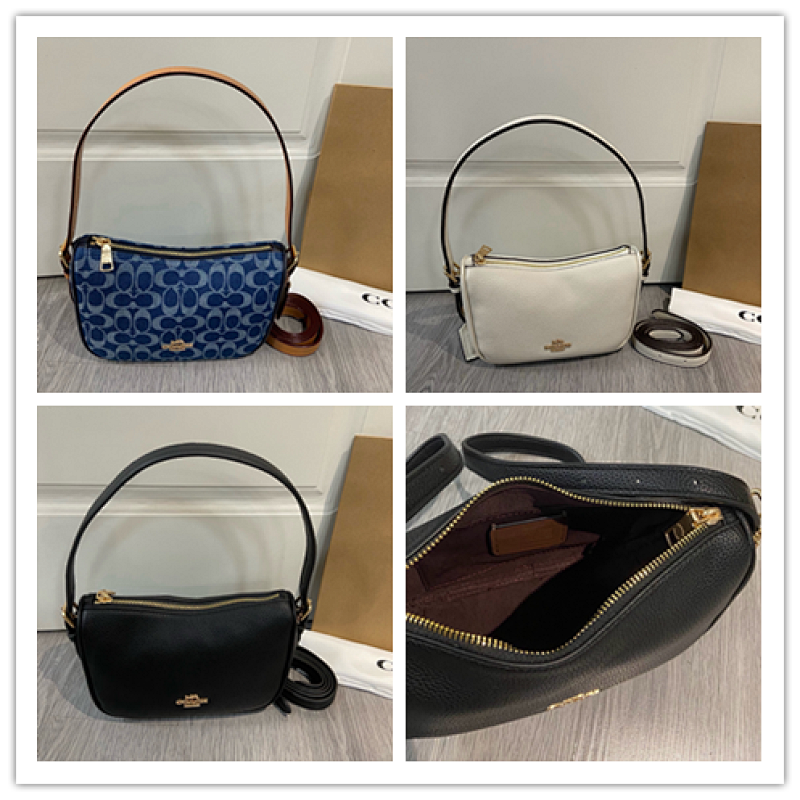 Coacch CY701 Kailey Crossbody Bag in Signature Canvas and Leather